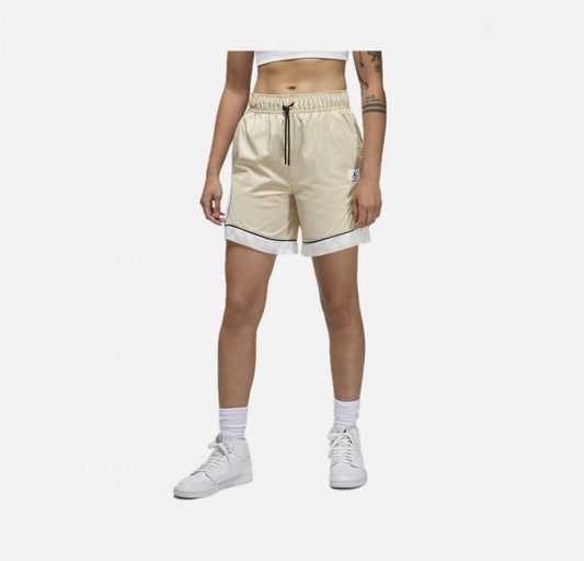 WMN'S JORDAN ESSENTIAL DIAMOND SHORT  'SAND DRIFT / SAIL'