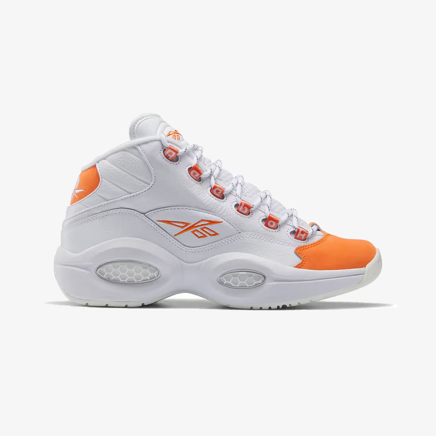 QUESTION MID  'CLOUD WHITE/SMASH ORANGE S23-R'