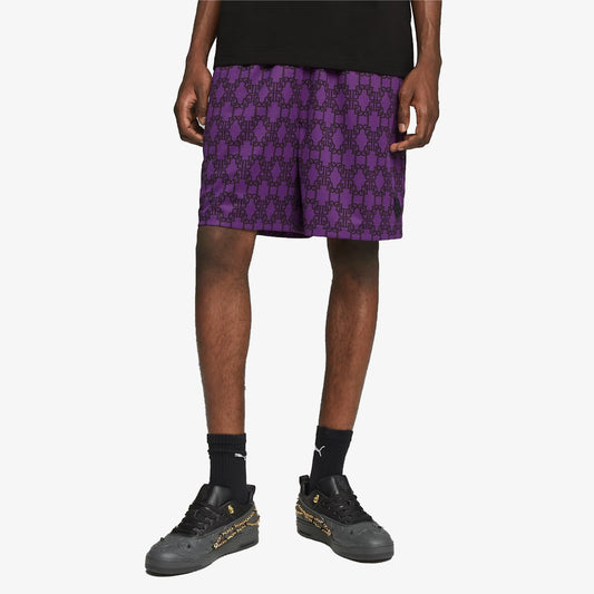 DAPPER DAN SHORTS  'PURPLE POP'