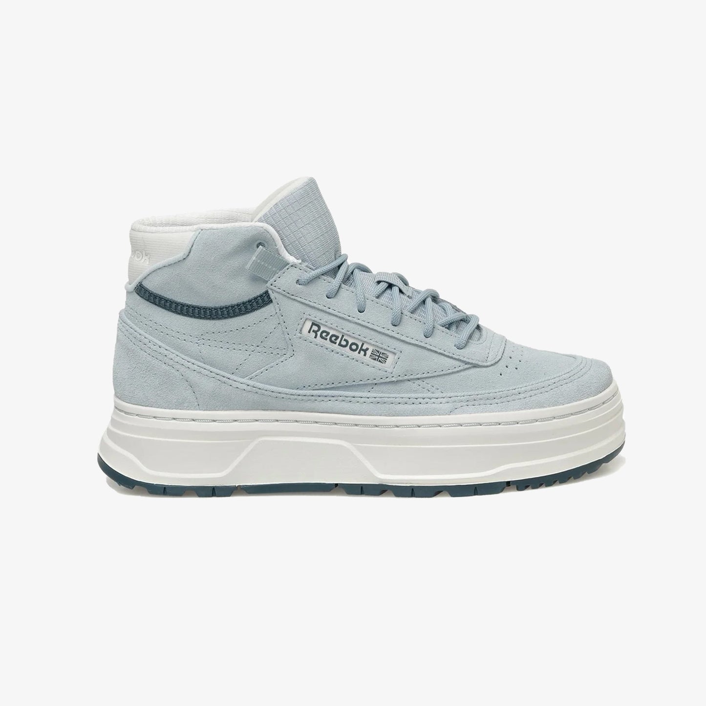 WMN'S CLUB C GEO MID  'GRAY/WHITE/WHITE'