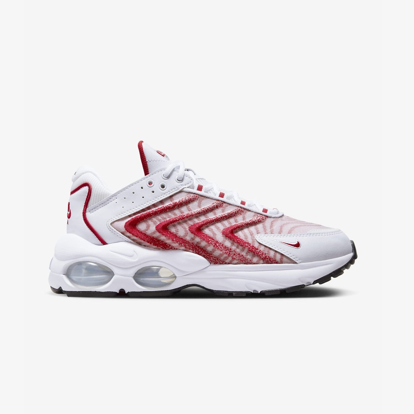 AIR MAX TW  'WHITE/UNIVERSITY RED-WHITE-BLACK'