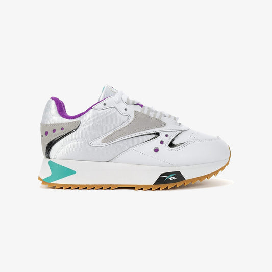 CLASSIC LEATHER ATI 'WHITE/TEAL/AUBERGINE/BLK'