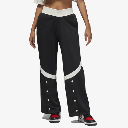 WMN'S (HER)ITAGE SUIT PANTS  'WHITE/BLACK'