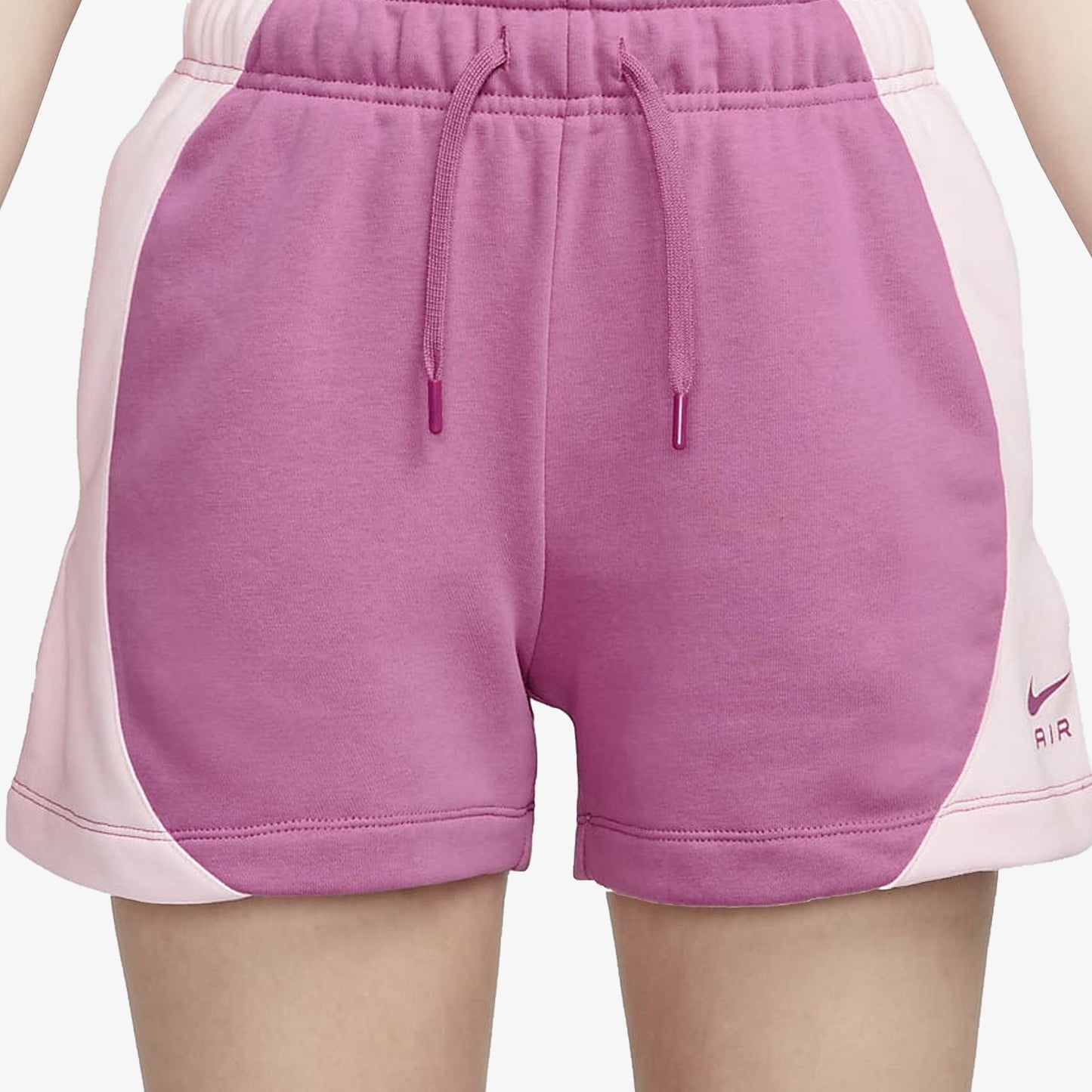 WMN'S MID-RISE FLEECE SHORTS  'COSMIC FUCHSIA/PINK FOAM /COSMIC FUCHSIA'