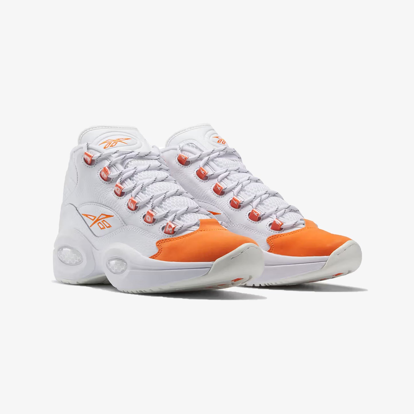 QUESTION MID  'CLOUD WHITE/SMASH ORANGE S23-R'