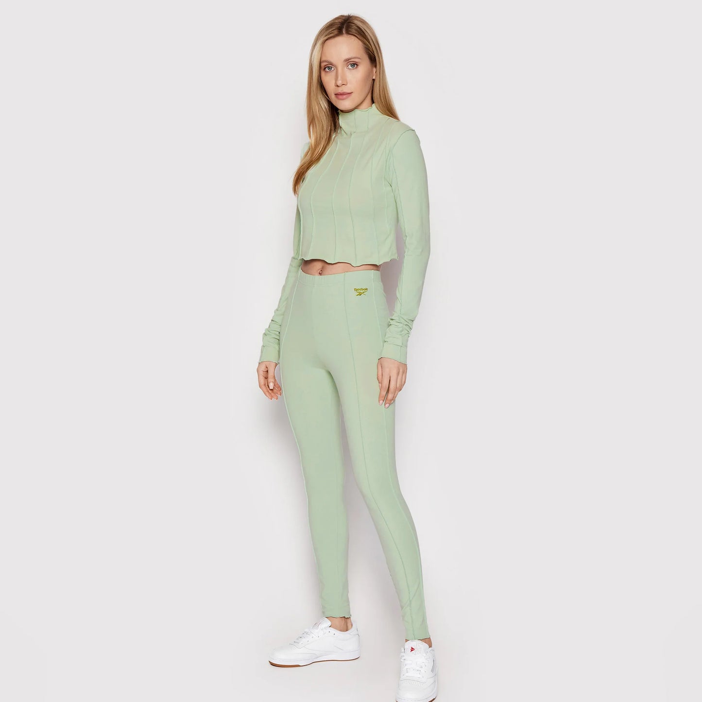 WMN'S CLASSICS HIGH-RISE LEGGINGS 'GREEN'