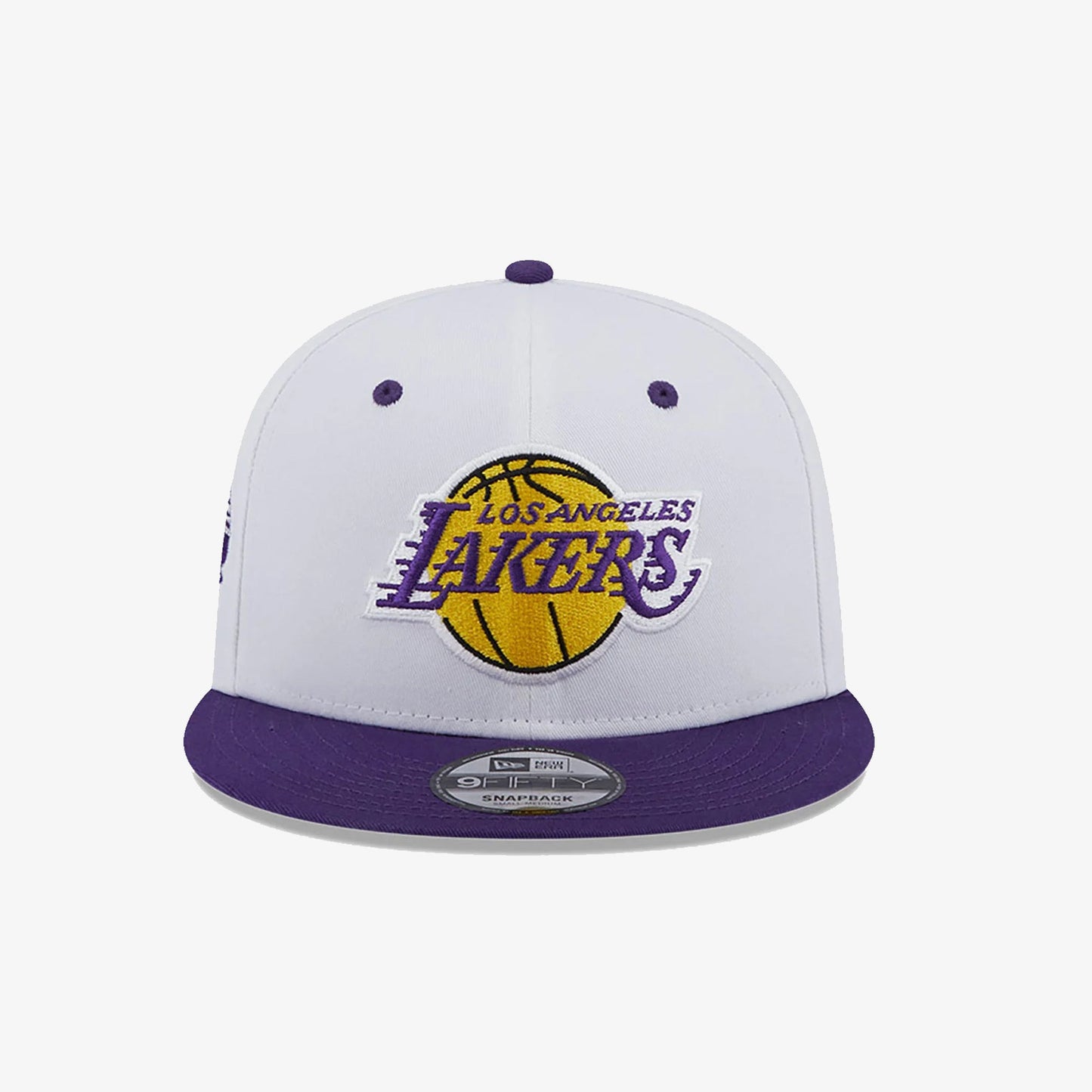 LA LAKERS WHITE CROWN PATCH WHITE 9FIFTY SNAPBACK CAP  'WHITE'