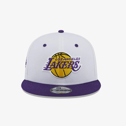 LA LAKERS WHITE CROWN PATCH WHITE 9FIFTY SNAPBACK CAP  'WHITE'