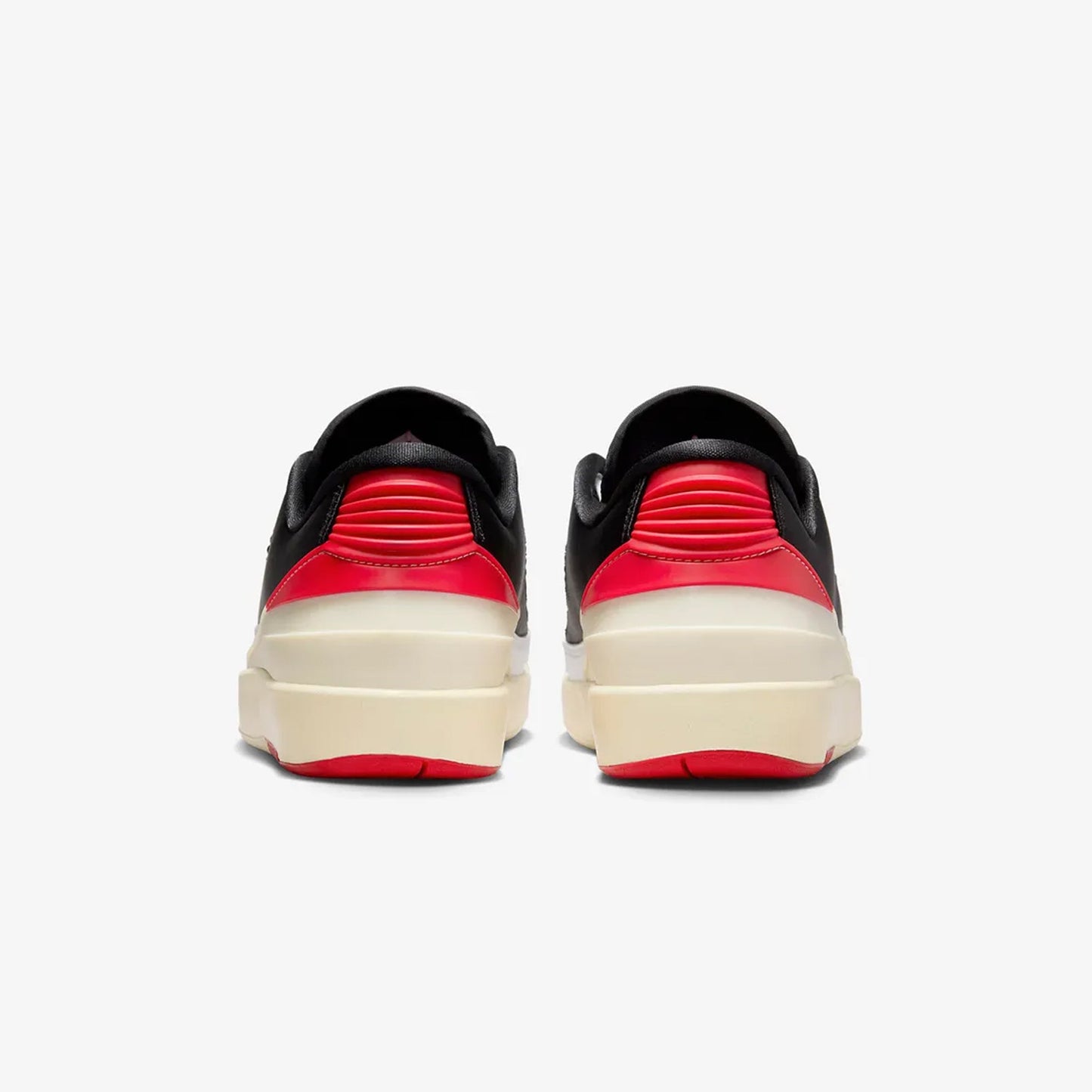 WMN'S AIR JORDAN 2 RETRO LOW  'WHITE/UNIVERSITY RED-BLACK-COCONUT MILK'