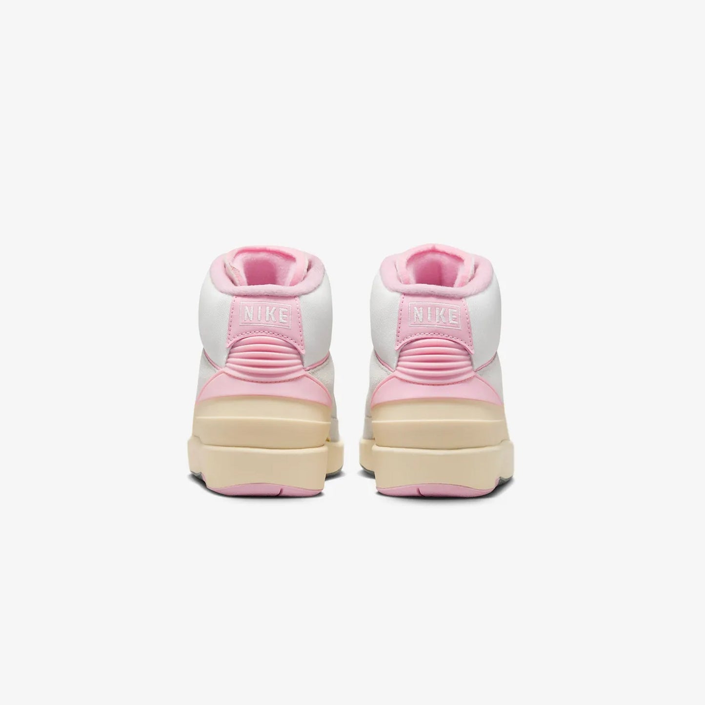 WMN'S AIR JORDAN 2 RETRO  'SUMMIT WHITE/GYM RED-MED SOFT PINK'