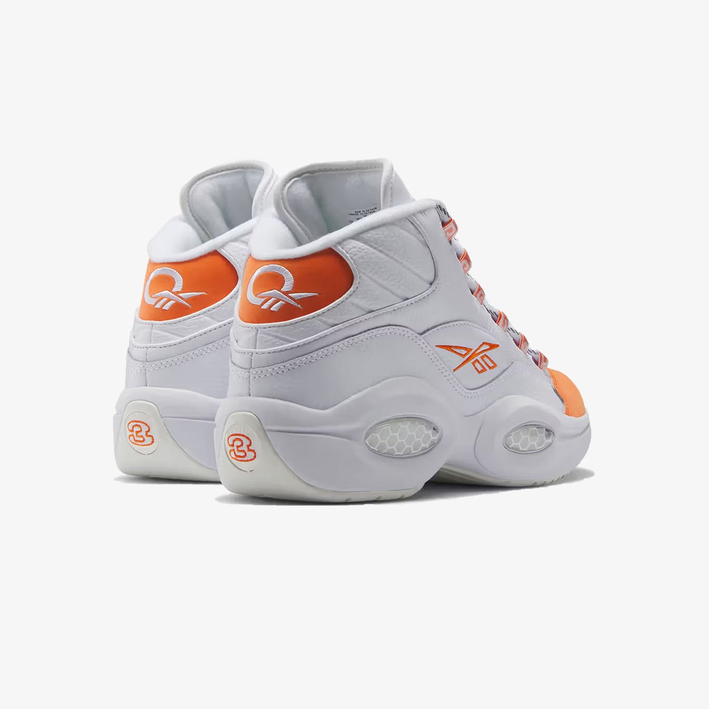 QUESTION MID  'CLOUD WHITE/SMASH ORANGE S23-R'