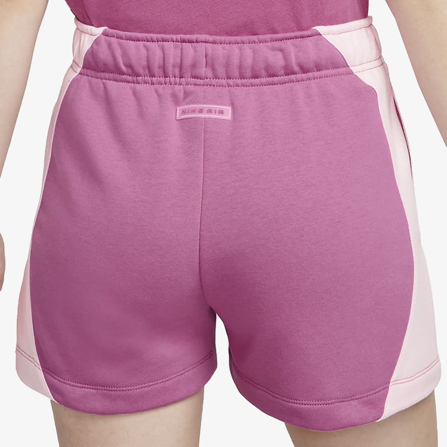 WMN'S MID-RISE FLEECE SHORTS  'COSMIC FUCHSIA/PINK FOAM /COSMIC FUCHSIA'