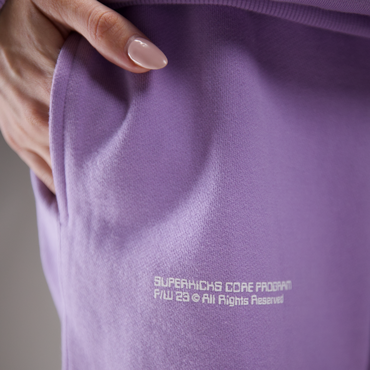 CORE 3.0 UNISEX SWEATPANT 'PURPLE'