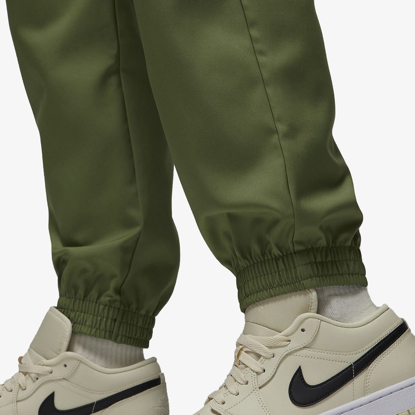 WMN'S WOVEN PANTS  'SKY J LT OLIVE/BLACK'