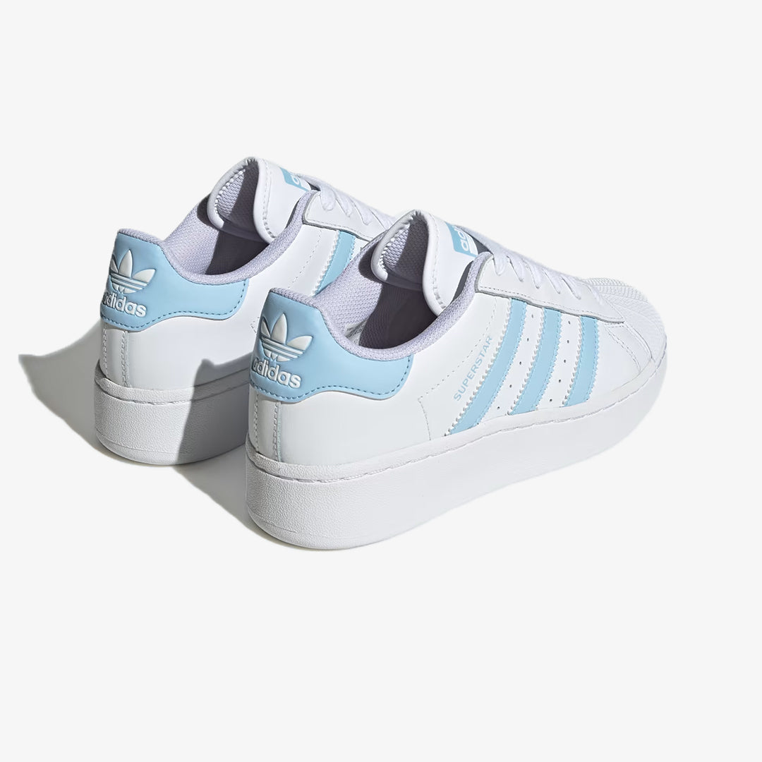 SUPERSTAR XLG TENNIS  'WHITE/SKY BLUE'