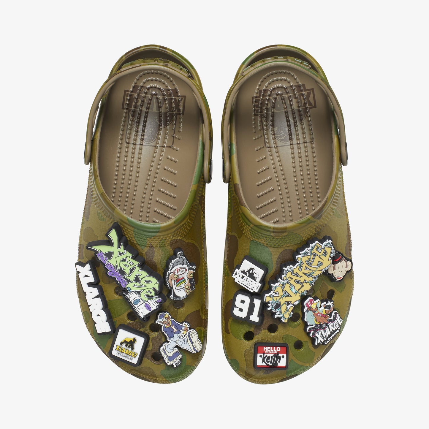 X LARGE X CROCS CLASSIC CLOG 'CAMO'